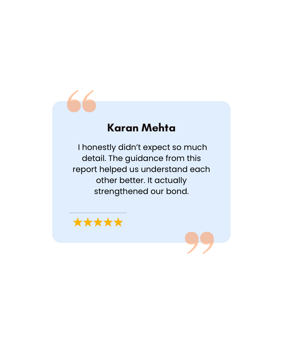 Blue and White Modern Customer Testimonial Reviews Instagram Post - 3